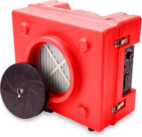 Ba-ra-650-rd B-air 1/3 Hp 2.5 Amp Hepa Purifier Scrubber For Water Red