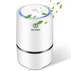 B07fqf3z62 Meleden Portable Air Purifier True Hepa Active Carbon Filters Led