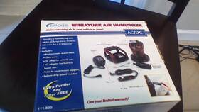 111-820 Barjan Products Portable Automobile Air Humidifier Miniature New In Box Opened