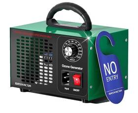 Squeevi21254 Basvacsh Ozone Generator 45 000 Mg/h O3 Purifier Deodizer For 2500 Square Ft
