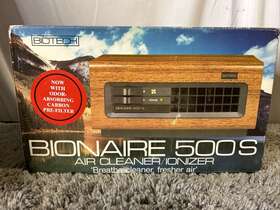 Bionaire 037033050016 500 Air Purifier Ionizer Cleaner Biotech - Tested