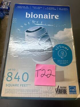 88248935 Bionaire Essence 360 Uv Air Purifier True Hepa 6-stage Filtration Auto Mode