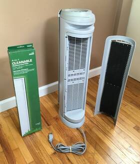 Bap1502wo Bionaire Air Purifier Carbon With New Cleanable Hepa Filter-read Below