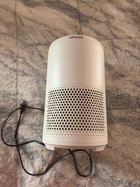 3139a Bissell Myair 110 Sq/ft 3 Speeds 27-51 Dba Personal Air Purifier - White