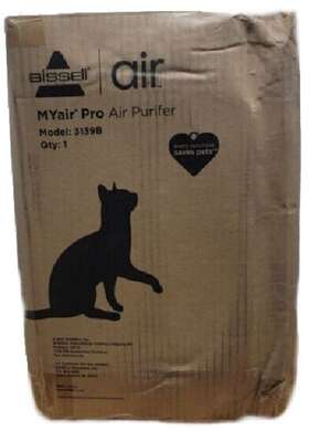3139b Bissell - Myair Pro Hepa Air Purifier For Home-bedroom Living Room Removes Dust