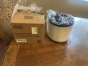 Black And Decker 445013599500 Af1 Replacement Filters White Lot Of 2 Read Description