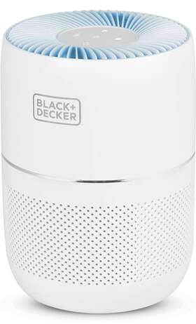 Bapt02 Black Decker Tabletop Hepa Air Purifier 3-stage Filtration System
