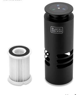 Bxp1510b Black Decker And Portable Compact Air Purifier Infused Microban Filtration System