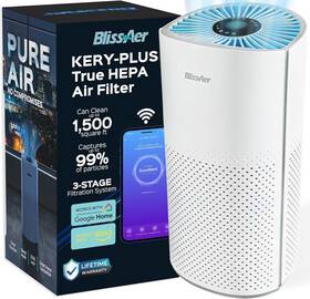 Blissaer 860012422012 Air Purifiers For Home Bedroom Large Room Up To 1500 Ft - Smart Wif