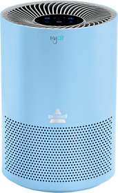 Blue Air Purifier With High Efficiency And Carbon Filter For Small Room Home