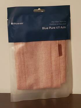 105729 Blueair Blue Pure 411 Auto Pre-filter Fabric Washable Archipelago Sand New