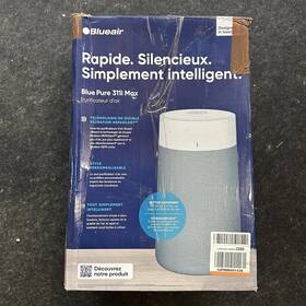 109538 Blueair Blue Pure 311i Max Hepasilent Smart Air Purifier No Filter