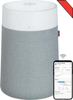 110829 Blueair - Blue Pure 311i Max 387 Sq. Ft Smart Hepasilent Air Purifier White