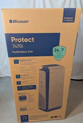 7410i Blueair Healthprotect Hepasilent Ultra Air Purifier