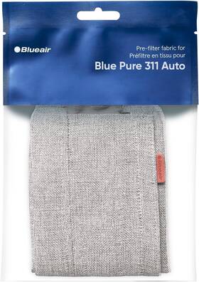 Abla311autoclothwr Blueair Blue Pure 311 Auto Light Gray Pre-filter Washable Fabric Traps Pollen