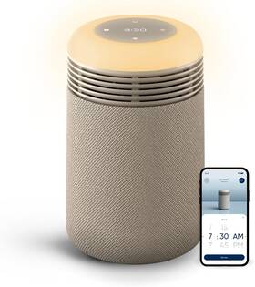 Blu-113 Blueair Purifier For Bedroom Mini Restful With Hepasilent Filtration Beige