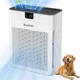 Jh-028a Bluedate Air Purifiers For Bedroom With Pm 2.5 Display Quality Sensor Remove Pet H