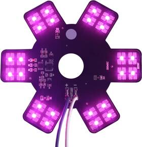 Hy87p Bolanton Air Cleaner Led Light 5 Inch Truck Decorative Hex Style Filter Lamp For Peterbil