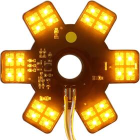 Hysmd87a Bolanton Air Cleaner Led Light 5 Inch Truck Decorative Hex Style Filter Lamp For Peterbil