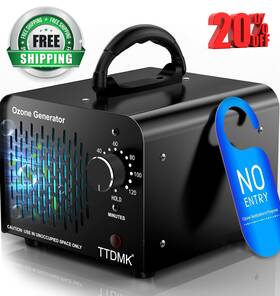 Branded 760532198346 Ozone Generator 68000mg/h Machine Ionizer-high Capacity Odor Elimi