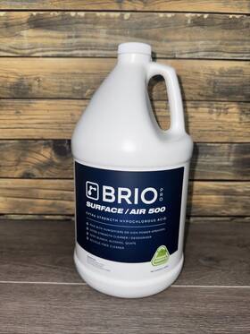 24340w2 Briotech Lot#24340w2 Briopro Surface / Air 500 By 2 Gallons