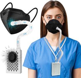 Bw18 Bwinmak Electric Wearable Papr Powered Air Purifying Maskes With Hepa Filter For