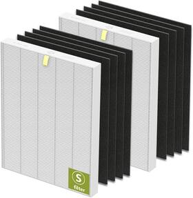 C545 Replacement Filter For Winix Air Purifier 2pk H13 Hepa 598481871599 8 Carbon 19z