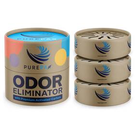 686346 Calgoncarbon Purepax Odor Eliminator For Small Spaces - Premium Activated Carbon Unscented