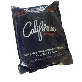 5864165040 California Home Goods Bamboo Charcoal Air Purifying Bag 4 200g-4 50g