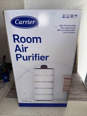 Carrier 195631000007 Room Air Purifier Rmap-st High Efficiency Filter