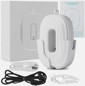 Ca9100153bk Casedazzle 2in1 Portable Necklace Air Purifier Car Wearable Negative Ion Generato