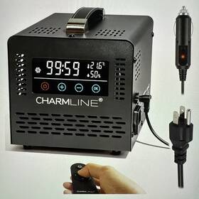 Nigtcp-60g110na-ehybk Charmline 2-in-1 Smart Ozone Generator Remote 60 000 Mg/h Ac Power Or 12v Car