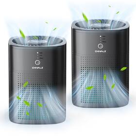 Chivalz 976365802631 2 Pack Air Purifiers For Bedroom Home Quiet C