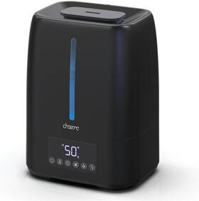 Kc-c15-b2 Chooone 6l Top Fill Ultrasonic Humidifier - Cool And Warm Mist For Bedroom Black