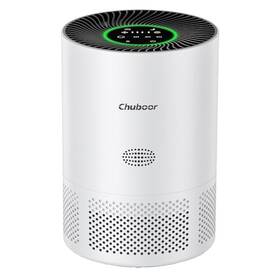 Pj01-silver Chuboor Pj01-silver/whi Air Purifiers Large Rooms Up To 1200ft H13 True Hepa - Silver White
