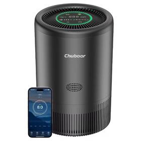 Pm2.5 Chuboor Pj08 Smart Air Purifier For Bedroom Home App/alexa Control Monitor Hep