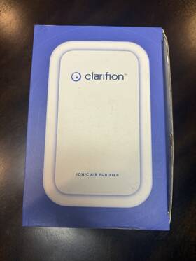 As-c1094301-01 Clarifion #as-c1094301-01 Plug-in Ionizer Air Purifier Ultra Quiet Energy Efficient White