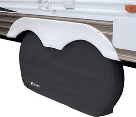 80-244-050402-00 Classic Accessories Over Drive Rv Air Conditioner Cover Coleman Mach 8 White
