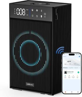 Cp-rc200sw Cleanforceair Cleanforce Rainbow Cube Worlds First 4-in-1 Space-saving Air Purifier 900ft