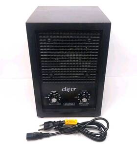 Crs503202 Clevr Cleve Eco Air Purifier Ozone Generator Deluxe Sanitizer Ionizer Black Wood Case