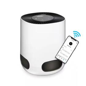 Clorox 744759819918 Smart Hepa Air Purifier 200 Sq Ft Alexa Cadr Energy Star White