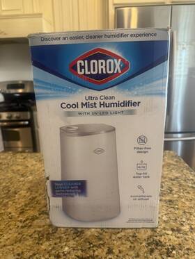 Clorox Home Appliances 040094110803 Cool Mist Humidifier Uv Led Light To Reduce Germs And Bacteria Quiet