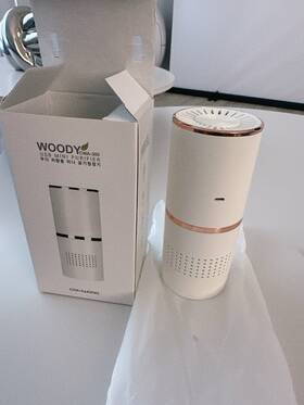 Comwood Cwa-300 Usb Portable Ionizer Car Air Purifier White Odor Removal
