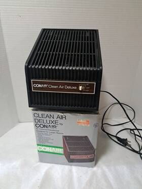 Conair 074108353016 Clean Air Deluxe Cleanser Deodorizer Freshener E3a Tested No Filter