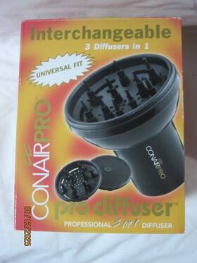 Cptdo-3 Conair 345010 Professional 3 In 1 Diffuser Universal Fit