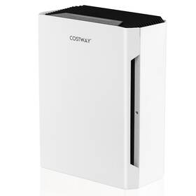 E182us-wh-saa6285 Costway Air Purifier 1300 Sq Ft Coverage Odor Eliminator With True H13 Hepa Filter 4 Speeds