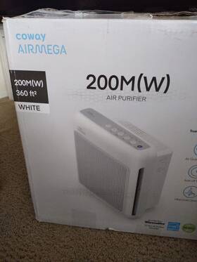 Coway 194026867935 Airmega 200m Air Purifier - White New Filters