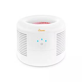 Crane 445004572581 Hepa Air Purifier Cleaner 3 Speed Small Medium Room 300 Sq Ft Dust Smoke Pet