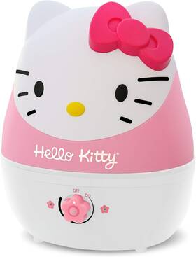 Crane 854689001298 Adorables Ultrasonic Humidifiers For Bedroom And 1 Gallon Hello Kitty