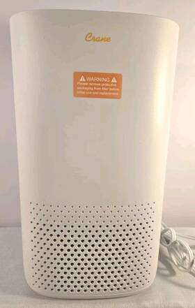 Cf-802ou Crane True Hepa Air Filter W Uv Light Tower Purifier Intertek 5015014 Model
